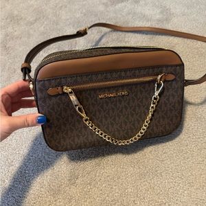 Michael kors large crossbody bag